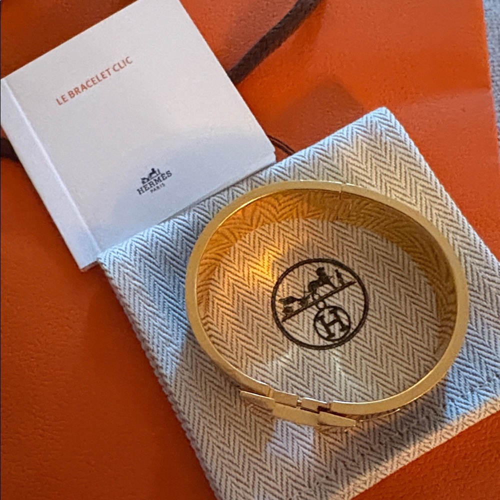 Hermes H Clic GM Bracelet - Picture 4 of 5